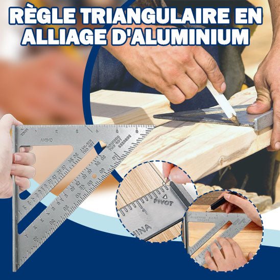 Équerre triangulaire - SuperSquare™ - Outilletoi