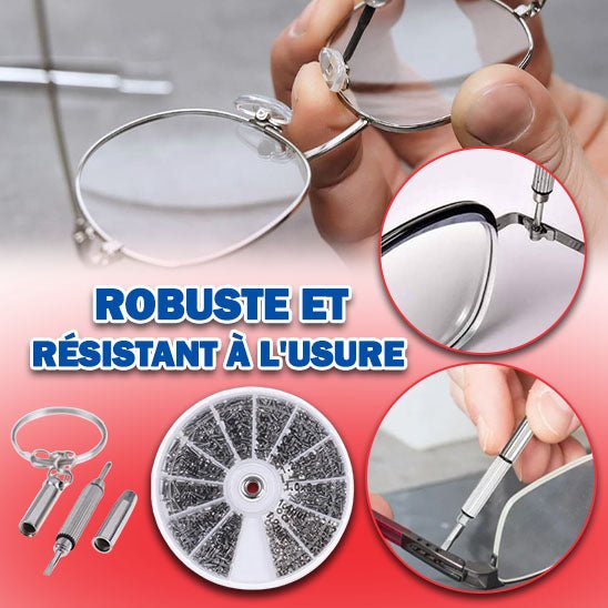 Tournevis pour lunette - EasyGlasses™ - Outilletoi