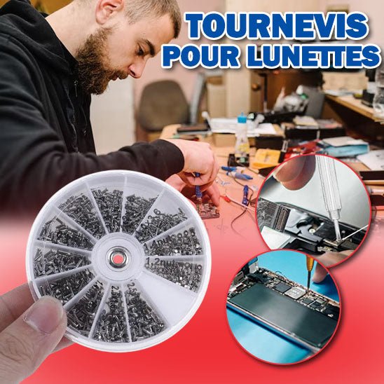 Tournevis pour lunette - EasyGlasses™ - Outilletoi