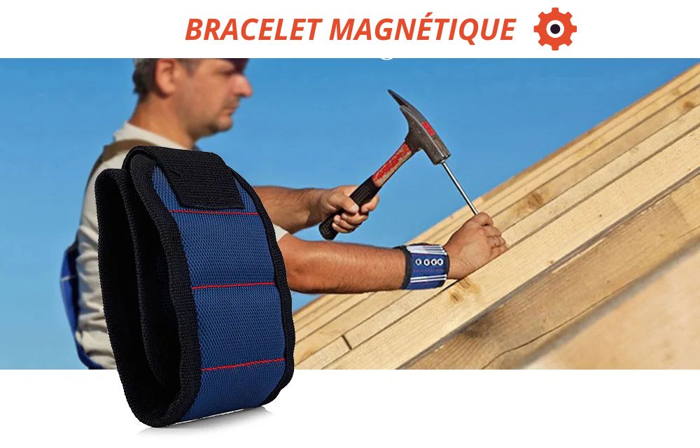 Bracelet magnétique - MAGNETXL™ - Outilletoi