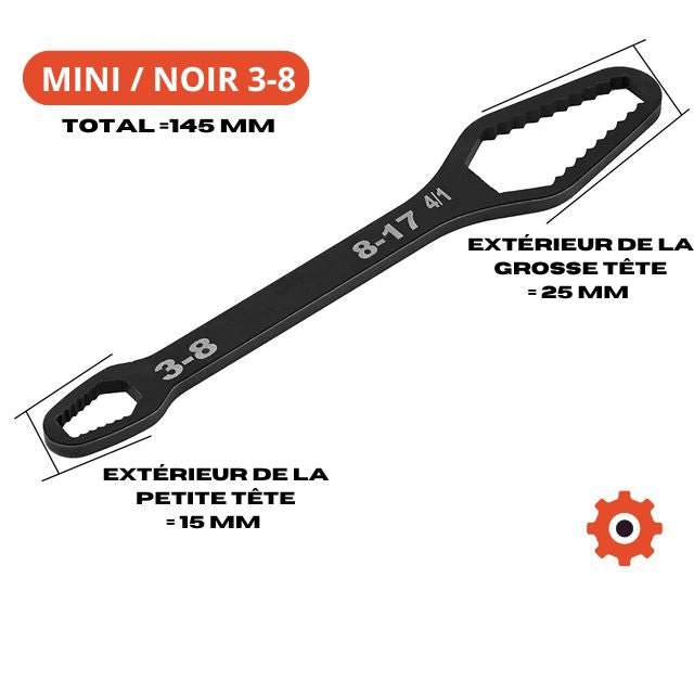 Clé à molette -EasyTorx ™ - Outilletoi