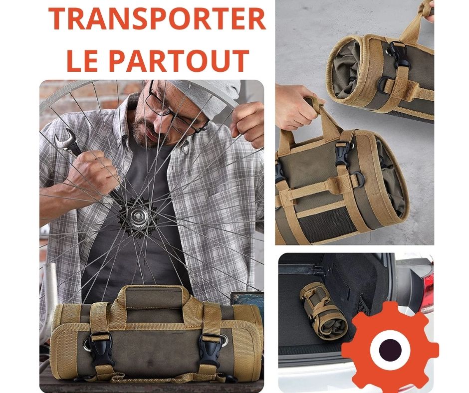 Sac à outils enroulable - Outilletoi