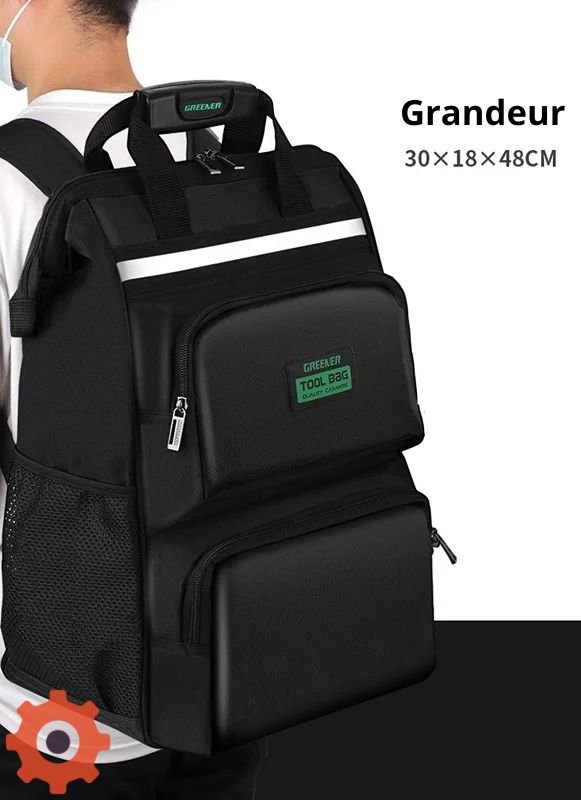 Sac à dos pour outils- GREENER™ - Outilletoi