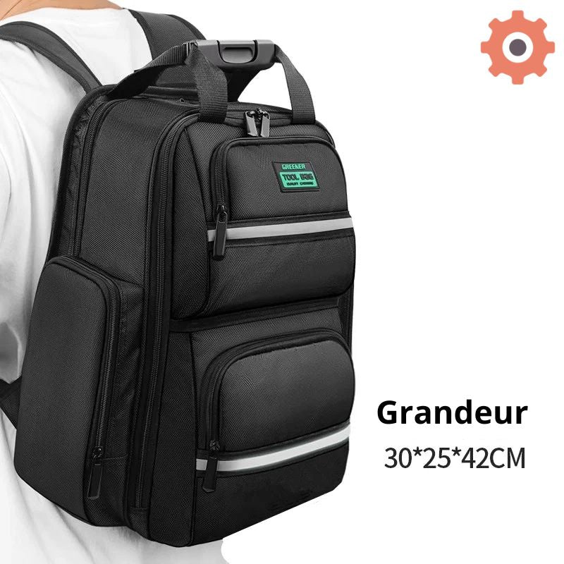 Sac à dos pour outils- GREENER™ - Outilletoi